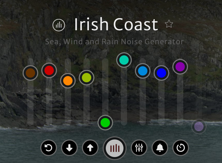 MyNoise soundscape customizer