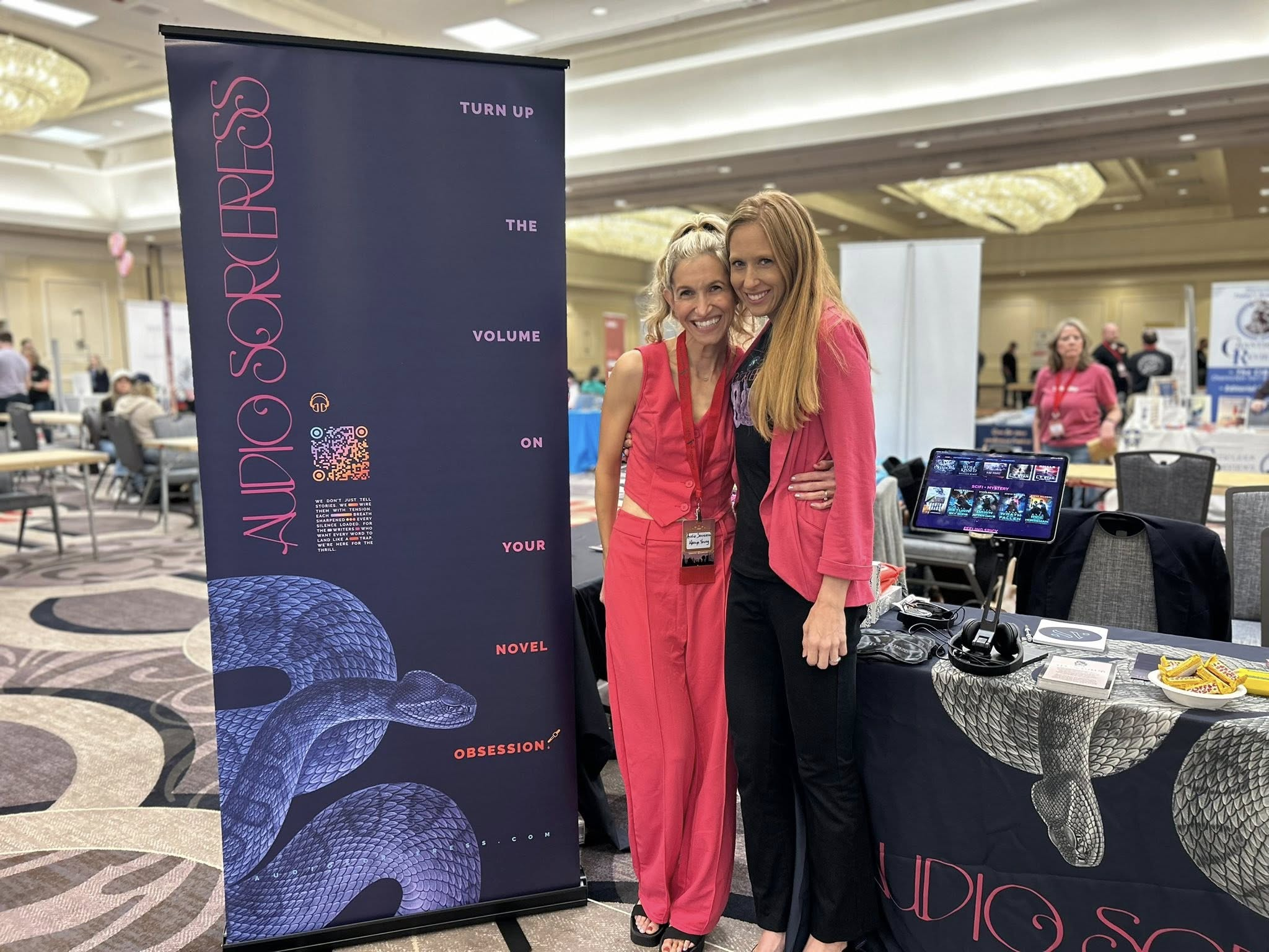 Marnye Young and Denise Black, of Audio Sorceress