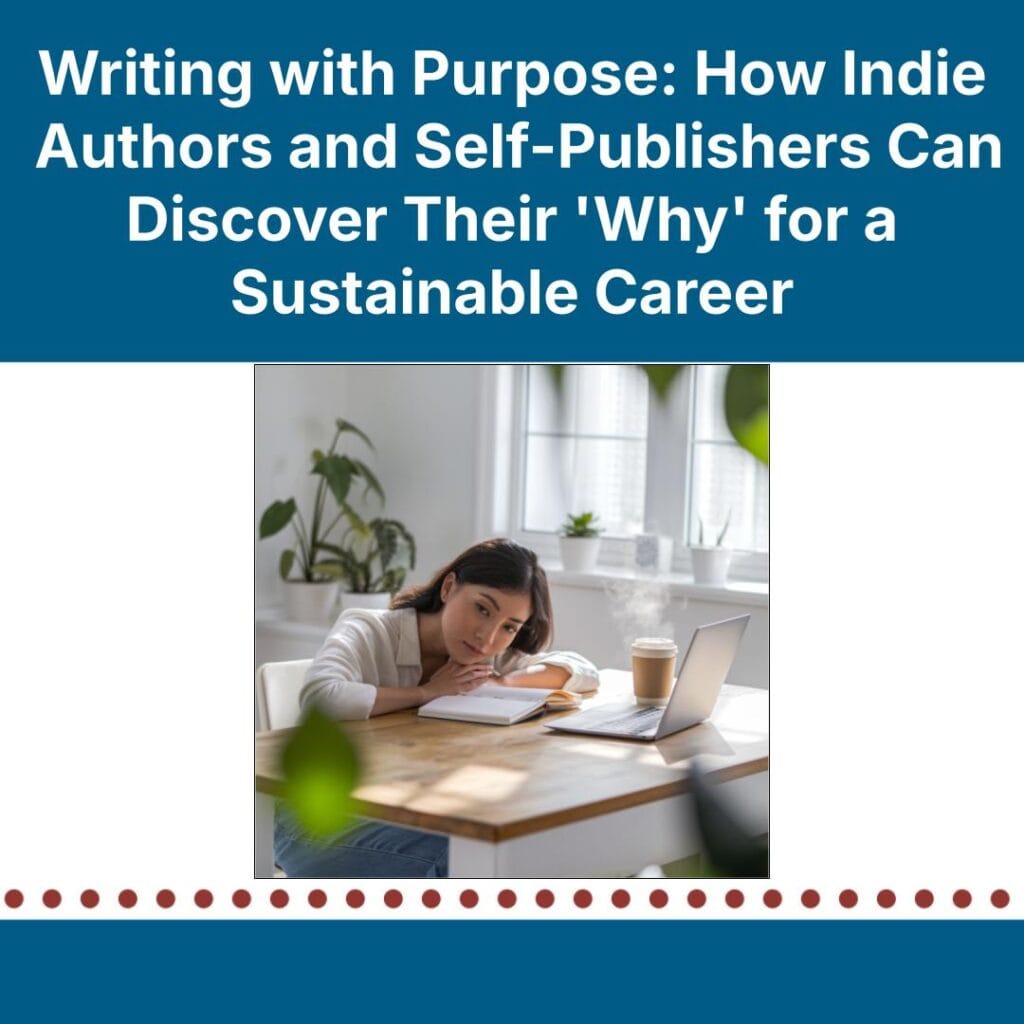 Find Your 'Why': Self-Publishing Strategy to Sustain a Profitable Indie Author Career