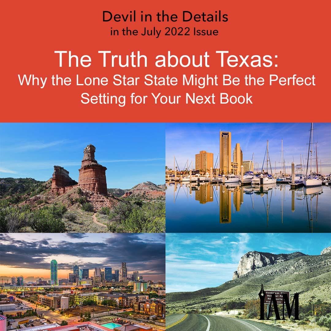 "Set Your Novel in Texas: Diverse Landscapes for Authors"