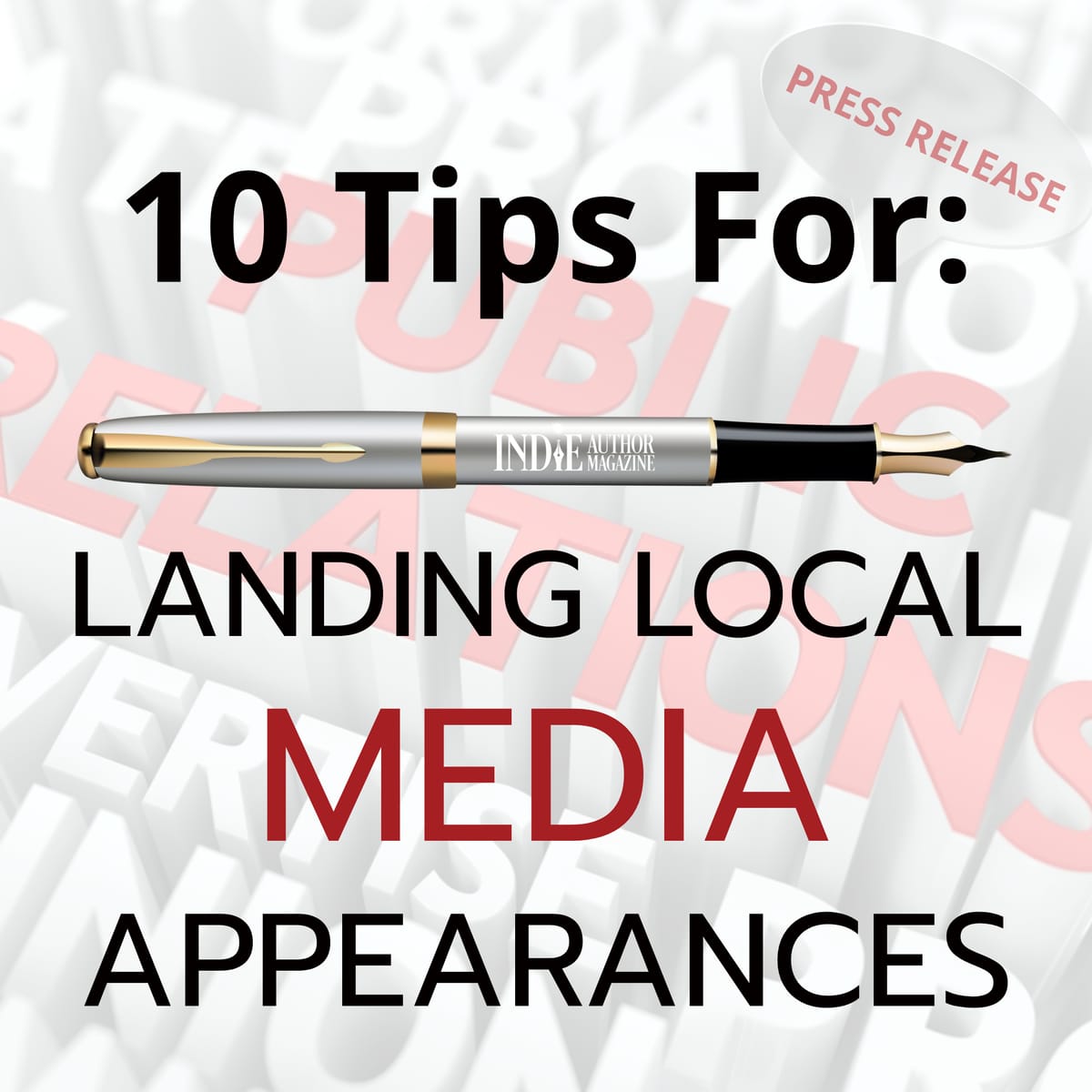 Local Media Strategies for Indie Author Events