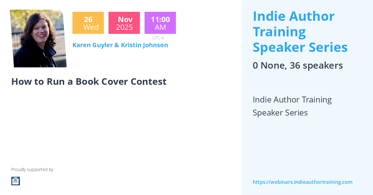 How to run a book cover contest