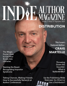 Photo of Craig Martelle on the Cover of Indie Author Magazine