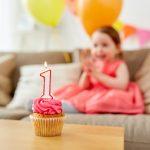 birthday cupcake for child one year anniversary