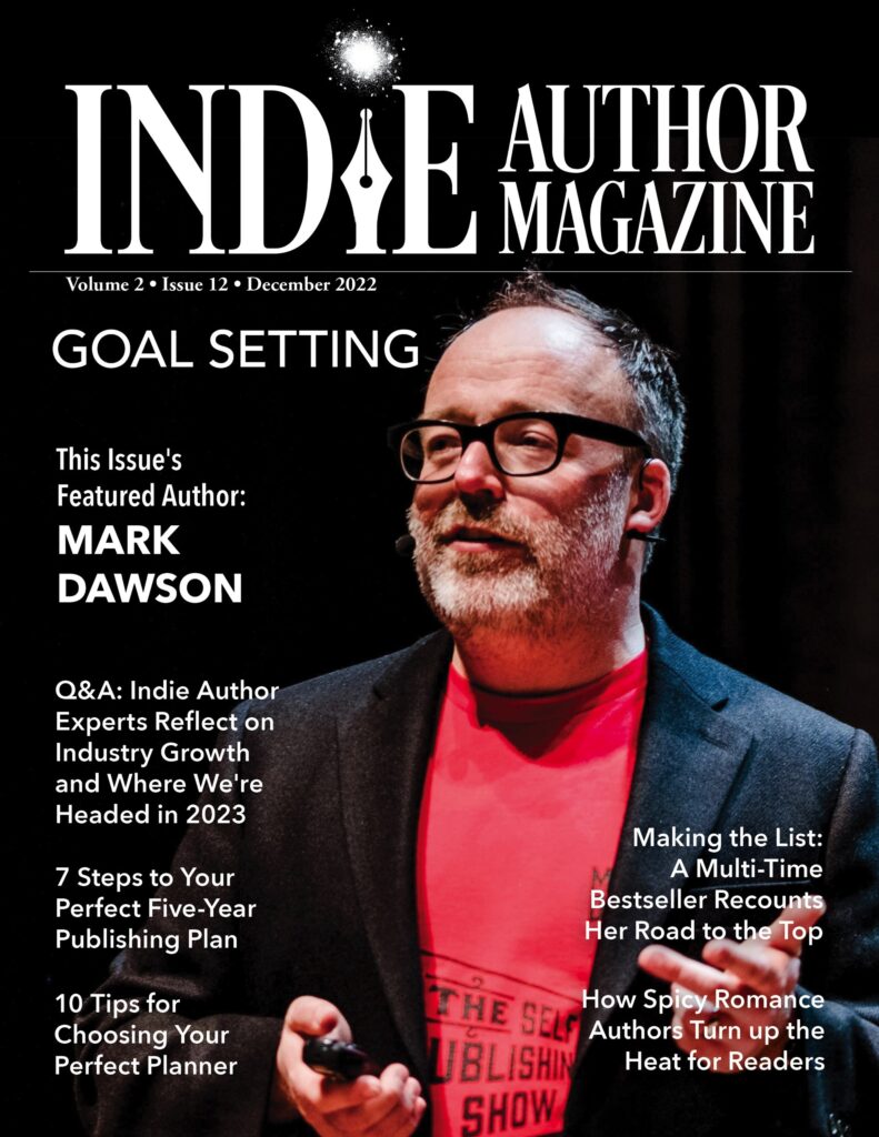 Mark Dawson on the Cover of Indie Author Magazine