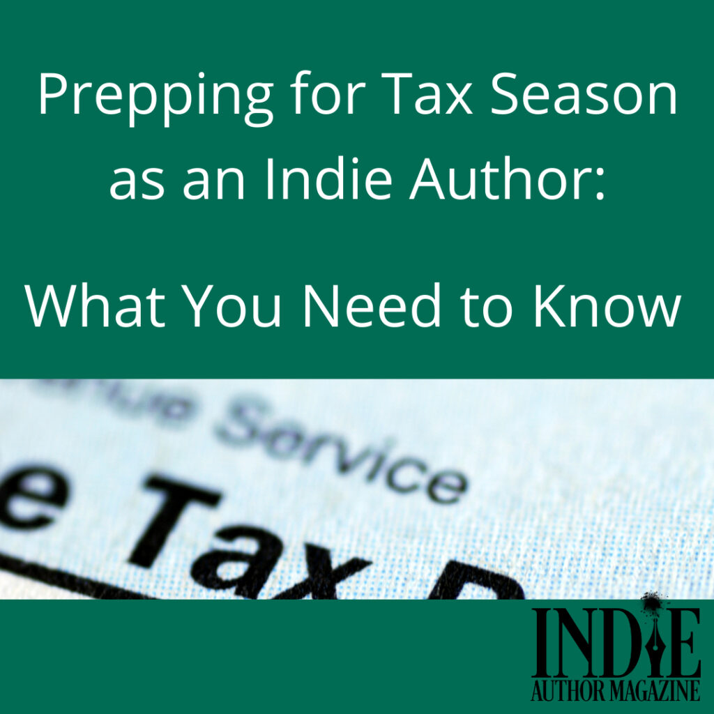 author tax season prep